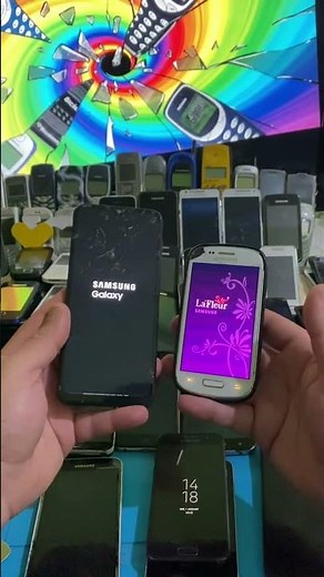 Galaxy A03 Core Vs Galaxy S3 mini test 🚀#samsung #mobile #smartphone #retro #nostalgia #tech #reels