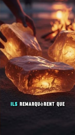 Comment le verre a-t-il été découvert ?