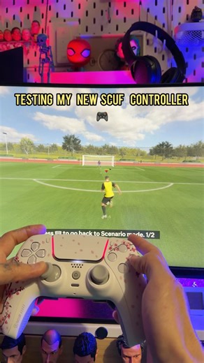 Testing a Pro Controller in FC26 🎮