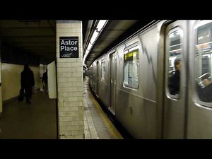 Brooklyn Bridge Bound R142A 6 Train @ Astor Place