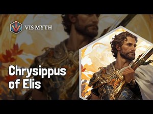 Who is Chrysippus of Elis｜Greek Mythology Story｜VISMYTH