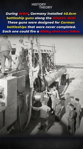 Germany’s Battleship Guns on the Atlantic Wall