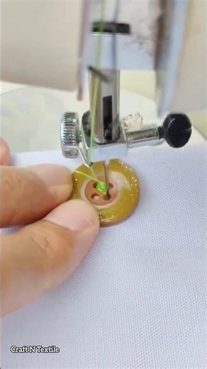 Mastering Buttonholes । #bottom #sewing #buttonstitch #button #diy #shorts