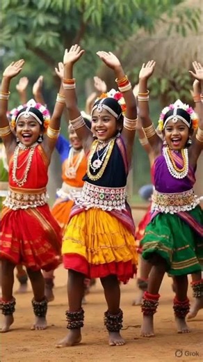 Sambalpuri folk dance, Orissa #ceremonialmusic #tribalmusic