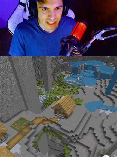 Aldea y Ancient city #minecraft #minecraftespañol #minecraftlifehacks #bedrock #java