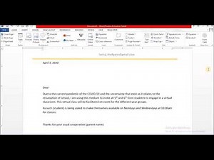 Primary letter|Secondary Letter| Mail Merge|How to