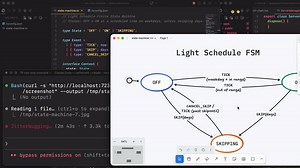 1. create a diagram from my code2. ok, I updated the diagram, please update the code to match it