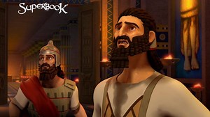 Here's the opening scene of the new Superbook episode "Nebuchadnezzar's Dream"! Would you be able to interpret this dream? Order your DVD here: http://share.cbn.com/5gck1 | Superbook