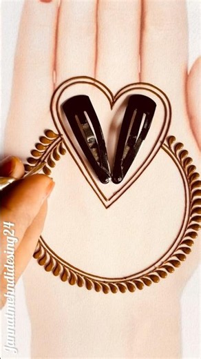 Easy and Simple New Stylish Arabic Mehndi Design for Beginners | Trending Mehndi Design | Beautiful
