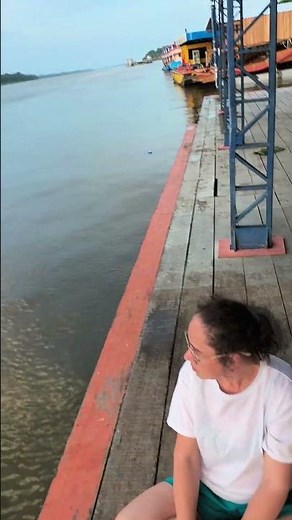 Amazonas incrível mística parte 24 Po do sol nos rios do amazonas lindo terra selvagem rica