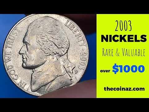 Rare 2003 Jefferson Nickel Worth Over $1,000 – Shocking Coin Find!