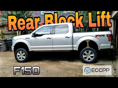 Lift level f150 rear up inch to match front eccpp kit