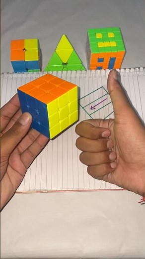 Rubik’s Cube Magic Trick Solve Part -107 😱👍 #cube #cubing #rubik
