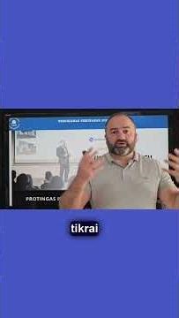 Nemokamas vebinaras: PROTINGAS INVESTAVIMAS IR SKOLINIMASIS SU MARIUMI JANSONU #shorts