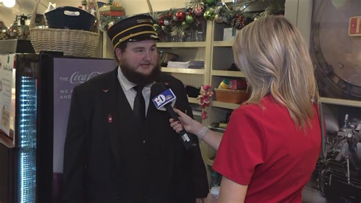 The Christmas Lantern Express brings the holiday spirit