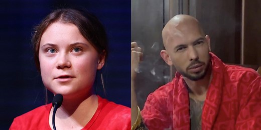 21 of the funniest memes about Andrew Tate getting 'owned' by Greta Thunberg