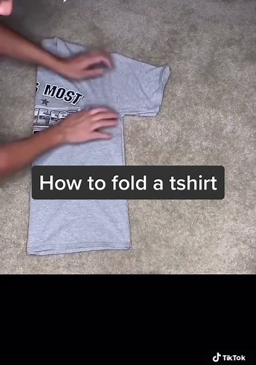 Ultimate T-Shirt Folding Hack Tutorial