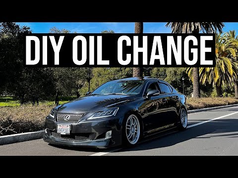 How to Change Your Oil! | Lexus IS