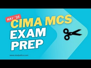 CIMA Management Case Study (MCS) May 2025 (Trimayr) - Webinar 04: Exam Prep