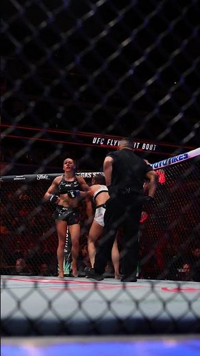 Juliana Miller starts the night off with a W 🔥 #ufcdesmoines