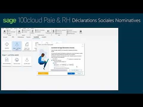 Sage 100 Cloud Paie & RH : la DSN
