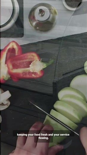 Fresh, organized, and ready to serve 🥗