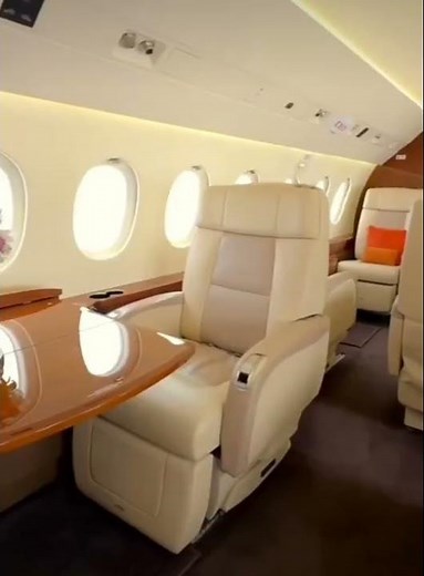 The Falcon 2000 XLS: where sleek design meets unparalleled comfort.✈️