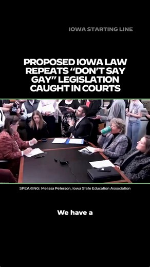 Senate File 2003, proposed by Iowa Sen. Sandy Salmon (R-Janesville), would prohibit public and charter schools from having any instruction on gender identity and sexual orientation in grades 7 through 12. The bill expands a portion Senate File 496, which banned the same for K-6 students and is currently being blocked in federal court. | Iowa Starting Line