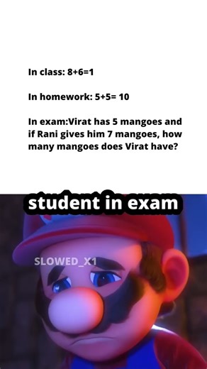 student in exam #exam