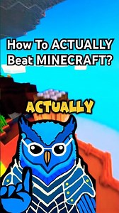 How To ACTUALLY Beat MINECRAFT?
