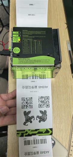 Cashino KP-830 Embedded Thermal Kiosk Printer | Ticket Printing Demo#thermalprinter #printer