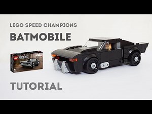 Tutorial - Batman 2022 Batmobile Lego Speed Champions 76912 Charger Alternate Build Instructions