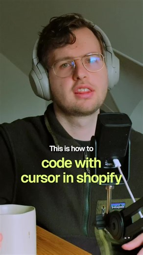 This is how to use cursor to write #Shopify theme code. One of my most used features in #Cursor is using the tab feature to approve code suggestions. - - - Try the Shopify sections I use for my clients — try-flexi.com