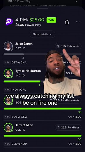 Rules that work helps me stay cooking #prizepickstoday #prizepicksnba #prizepicks