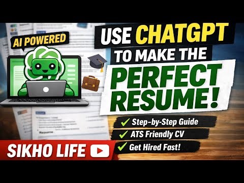 How To Use ChatGPT To Create a Perfect Resume (Step-by-Step Guide for Freshers)