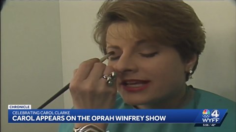 Celebrating Carol Clarke: Carol appears on the Oprah Winfrey Show