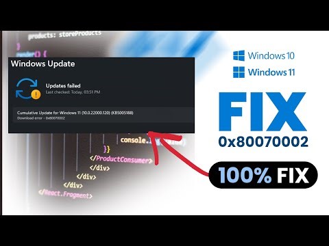 How to Fix 0x80070002 Error on Windows Guaranteed Fix [easy]