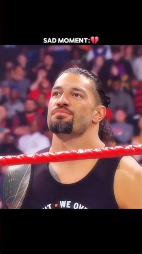 Roman reigns riterment but Roman reigns is back:🥺❤️‍🩹 #romanreigns #wwe