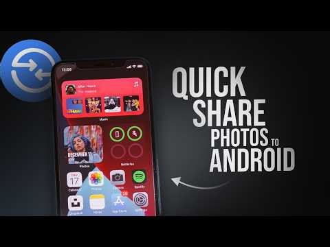 How to Share Photos from iPhone to Android Quick Share (tutorial)