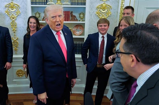 Trump slurring, a Bondi gaffe and ‘mutilization’ of English dominate swearing-in of Kristi Noem replacement - NewsBreak