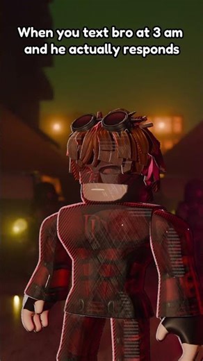 When you text bro at 3 am and he actually responds #roblox #robloxanimation #meepnoob