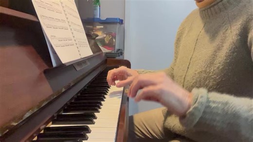 One of the essential elements of piano technique is finger independence and strength. Exercises like Hanon, Czerny, scales and arpeggios help build finger strength and control. Slow controlled practice is critical before attempting to increase the speed. The Hanon studies have also been an important part of my recovery following breaking my finger, positively contributing to regaining full strength and range of movement to that finger. You can see from the video taken at the end of July, that my