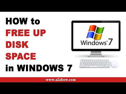 How to Free Up Disk Space in Windows 7