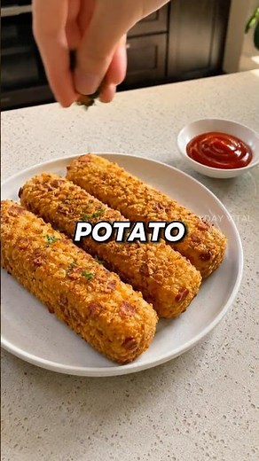 Did You Know You Can Make GIANT Fries Like This?! 🍟🔥 Low Oil Crispy Potato Fries