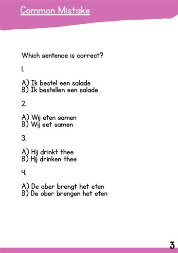 Common Dutch Mistakes ❌ | Restaurant Edition |