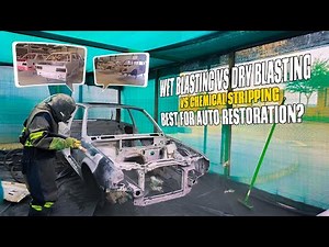 Best Way to Prep a Car? Wet vs Dry Blasting, Sandblasting & Chemical Stripping!