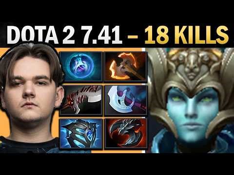Phantom Assassin Dota 2 7.41 with 18 Kills and Manta - Dota 2 Gameplay