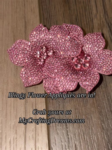 ✨ NEW BLING ALERT, BABYYY! ✨ Sis… these 3D rhinestone flower appliqués are everything your project has been begging for. Weddings, customs, bags, hats, shoes, prom, crafts — whatever you touch, these gon’ make it LUXE. Period. 💎 Available in: 🤍 Ice Queen Crystal 💙 Royal Blue 🥂 Champagne Gold 💗 Barbie Pink These are THAT girl. That’s it. That’s the post. Don’t ask me no questions — hit the website and add to cart before y’all make me mad. 😂 MyCraftingDreams.com ✨📦 Fast shipping ✨🔥 Limited