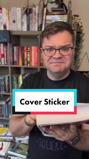 The only thing worse than a sticker is a permanant sticker 😭 #booktok #books #schoolforgoodandevil #bookworm #readerproblems