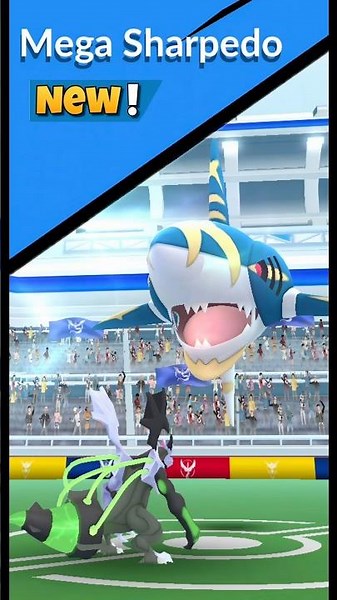 World First Ever Mega Sharpedo Raid in Pokemon Go
